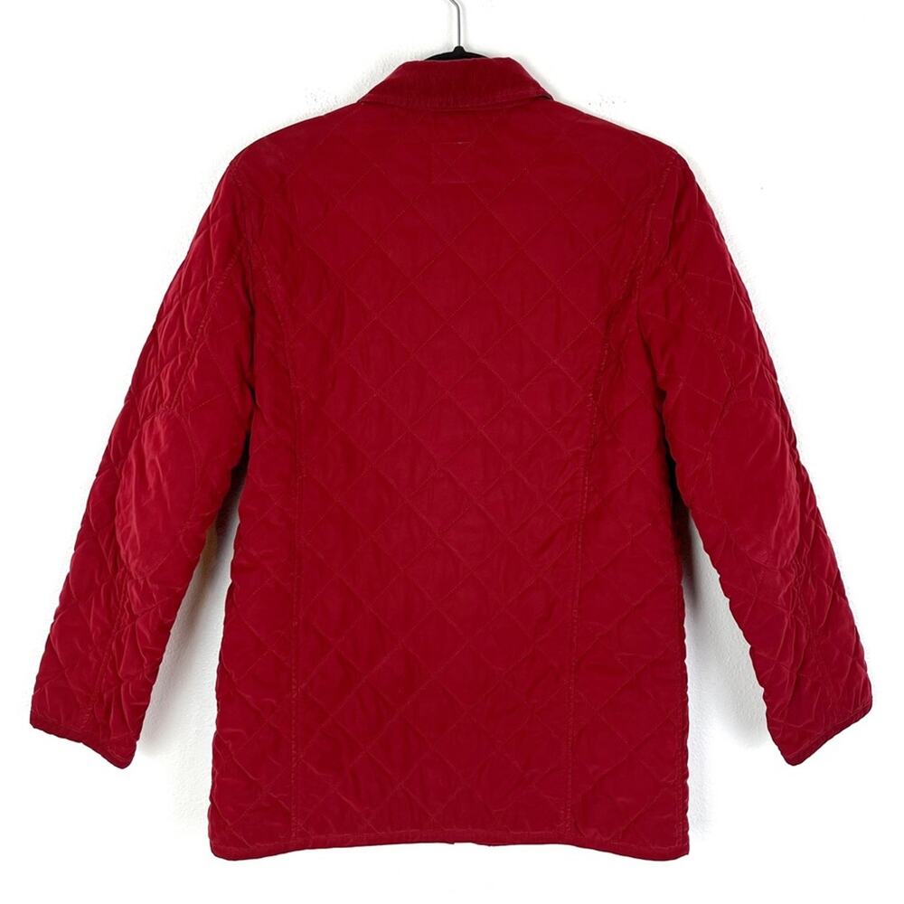 Facconable Red Quilted Jacket XS City Chic - Picture 3 of 14